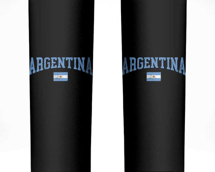 Argentina Sports Throwback Design Vintage Argentinian Flag Skinny Tumbler
