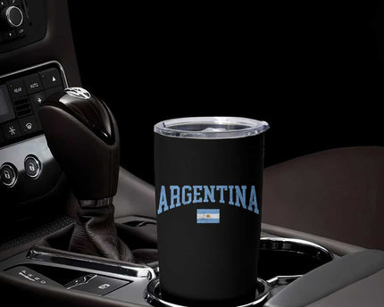 Argentina Sports Throwback Design Vintage Argentinian Flag Tumbler Cup