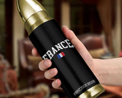 France Sports Throwback Design Vintage French Flag Bullet Tumbler