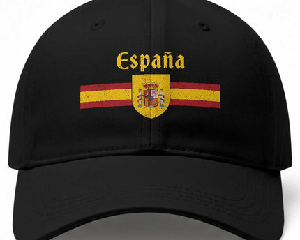 Espana Escudo Retro Spain Coat of Arms and Flag Español Baseball Cap