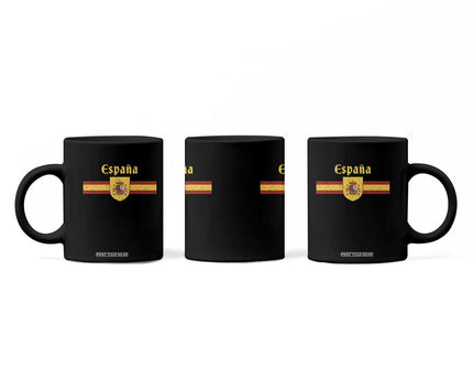 Espana Escudo Retro Spain Coat of Arms and Flag Español Coffee Mug