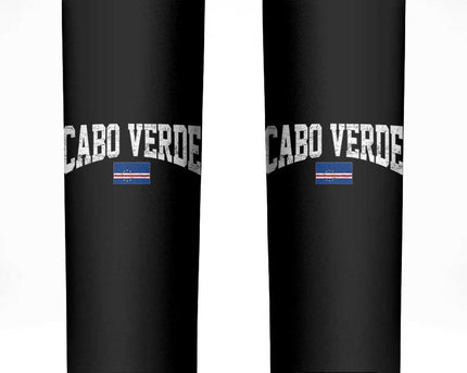 Cabo Verde Sports Throwback Skinny Tumbler Cape Verdean Pride Lovers
