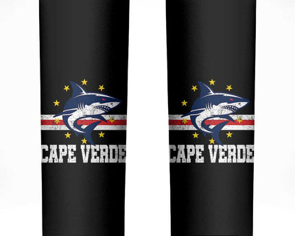Vintage Cape Verde Shark Cabo Verdean Roots Skinny Tumbler