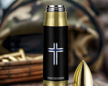Norway Flag Distressed Nordic Symbol Norwegian Fans Bullet Tumbler