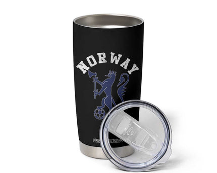 Norway Norwegian Lion Athletic Sports Jersey Style Tumbler Cup