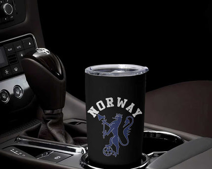 Norway Norwegian Lion Athletic Sports Jersey Style Tumbler Cup
