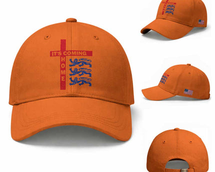 It Is Coming Home England Football Baseball Cap St George Cross Three Lions