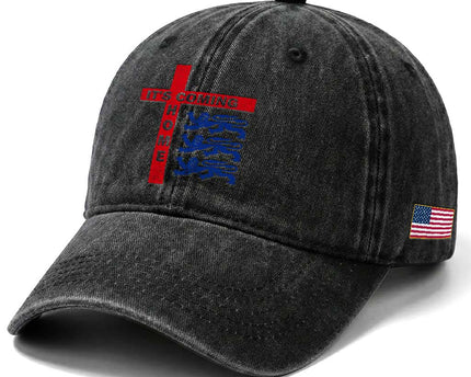 It Is Coming Home England Football Washed Cotton Baseball Cap