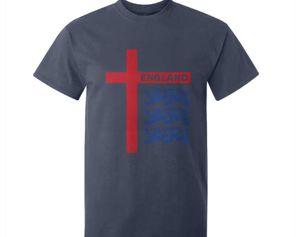 England Football St George Cross Three Lions Emblem T-Shirt