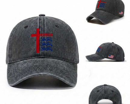 England Football St George Cross Three Lions Emblem Washed Cotton Baseball Cap