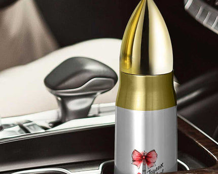 Joyeux Noel Eiffel Tower Bullet Tumbler Christmas In French Coquette Bow