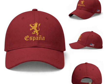 Espana Spain Lion Symbol Spanish Spaniard Pride Baseball Cap