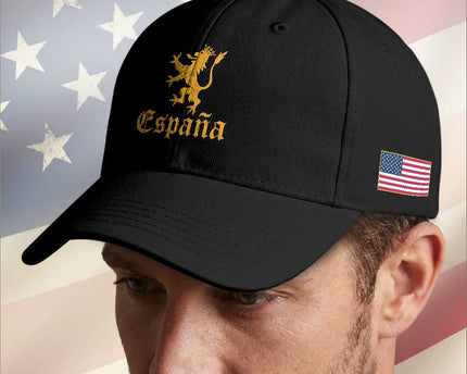 Espana Spain Lion Symbol Spanish Spaniard Pride Baseball Cap