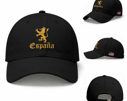 Espana Spain Lion Symbol Spanish Spaniard Pride Baseball Cap