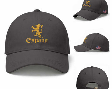 Espana Spain Lion Symbol Spanish Spaniard Pride Baseball Cap