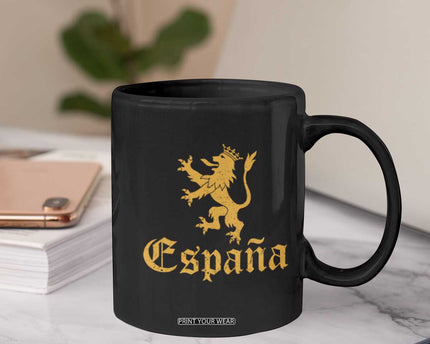 Espana Spain Lion Symbol Spanish Spaniard Pride Coffee Mug