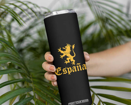 Espana Spain Lion Symbol Spanish Spaniard Pride Skinny Tumbler