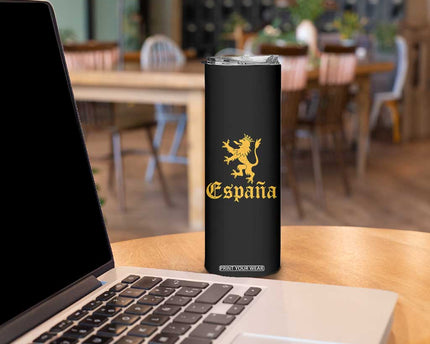 Espana Spain Lion Symbol Spanish Spaniard Pride Skinny Tumbler