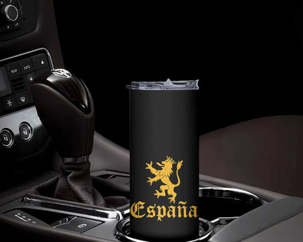 Espana Spain Lion Symbol Spanish Spaniard Pride Skinny Tumbler