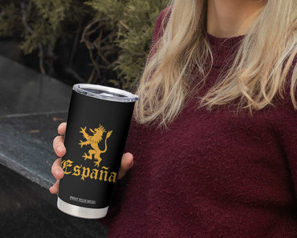 Espana Spain Lion Symbol Spanish Spaniard Pride Tumbler Cup
