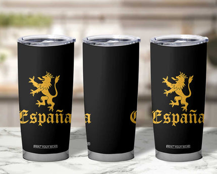 Espana Spain Lion Symbol Spanish Spaniard Pride Tumbler Cup