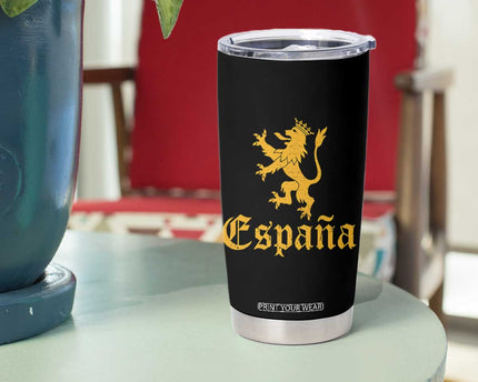 Espana Spain Lion Symbol Spanish Spaniard Pride Tumbler Cup