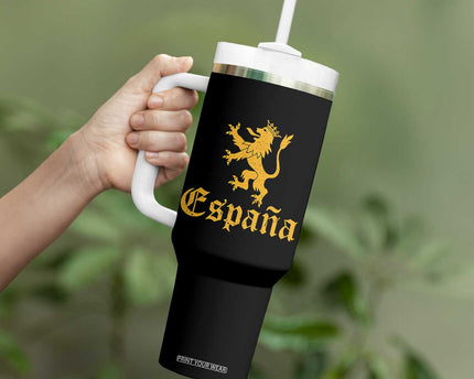 Espana Spain Lion Symbol Spanish Spaniard Pride Tumbler With Handle