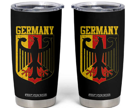 Proud Germany Tumbler Cup Bundesadler Coat of Arms German Flag