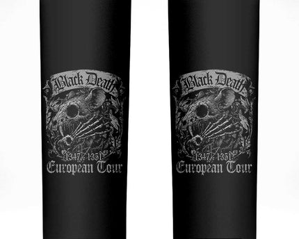 Black Death European Tour Skinny Tumbler Plague Rat Medieval History Gothic
