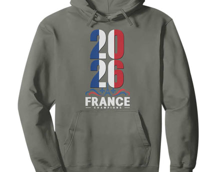 Vintage France Soccer Fan Hoodie French Football Pride 2026