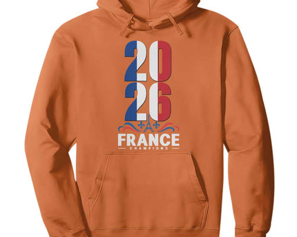 Vintage France Soccer Fan Hoodie French Football Pride 2026