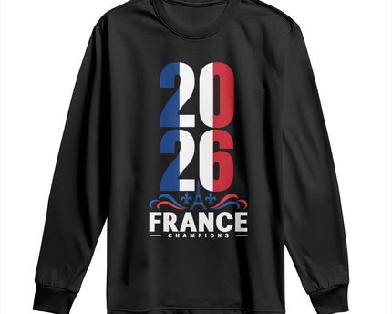 Vintage France Soccer Fan Long Sleeve Shirt French Football Pride 2026