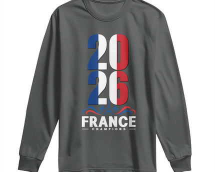 Vintage France Soccer Fan Long Sleeve Shirt French Football Pride 2026