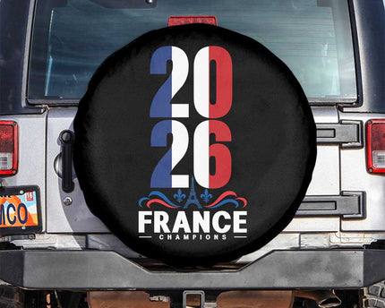 Vintage France Soccer Fan Spare Tire Cover French Football Pride 2026