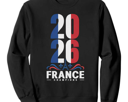 Vintage France Soccer Fan Sweatshirt French Football Pride 2026