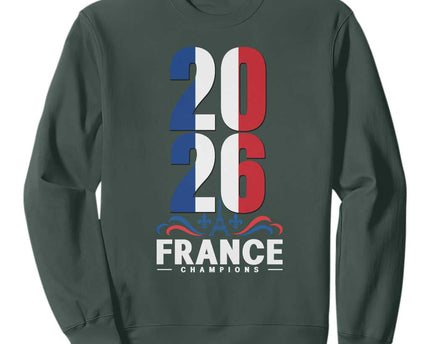 Vintage France Soccer Fan Sweatshirt French Football Pride 2026