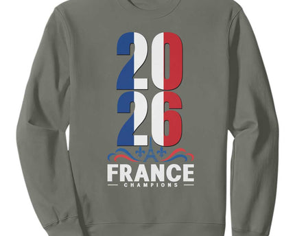 Vintage France Soccer Fan Sweatshirt French Football Pride 2026