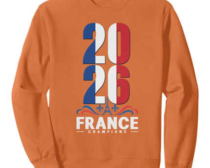 Vintage France Soccer Fan Sweatshirt French Football Pride 2026