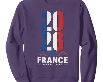 Vintage France Soccer Fan Sweatshirt French Football Pride 2026
