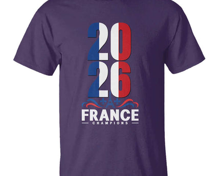 Vintage France Soccer Fan T Shirt French Football Pride 2026