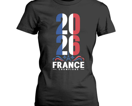 Vintage France Soccer Fan T Shirt For Women French Football Pride 2026