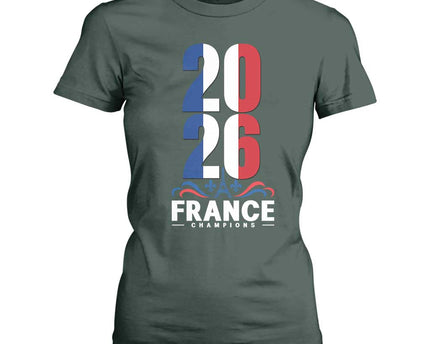 Vintage France Soccer Fan T Shirt For Women French Football Pride 2026