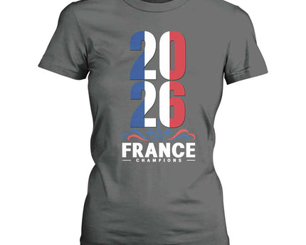 Vintage France Soccer Fan T Shirt For Women French Football Pride 2026