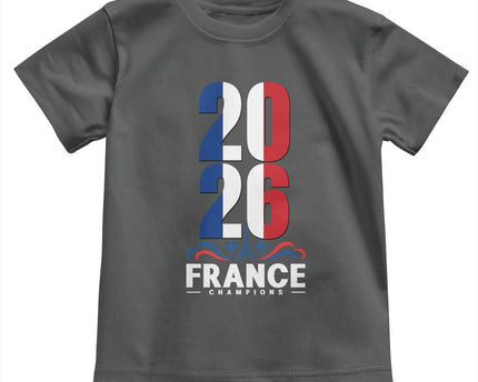 Vintage France Soccer Fan Toddler T Shirt French Football Pride 2026