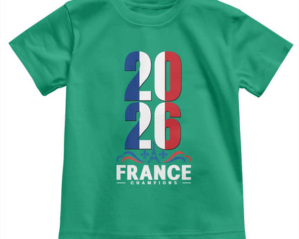 Vintage France Soccer Fan Toddler T Shirt French Football Pride 2026