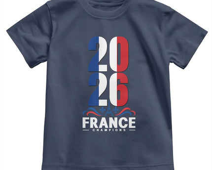 Vintage France Soccer Fan Toddler T Shirt French Football Pride 2026
