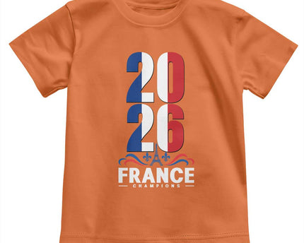 Vintage France Soccer Fan Toddler T Shirt French Football Pride 2026