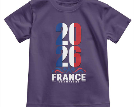 Vintage France Soccer Fan Toddler T Shirt French Football Pride 2026