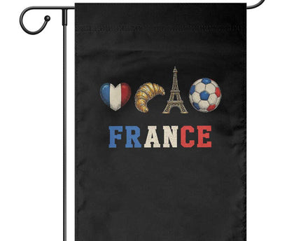 French Football Fan Garden Flag France Soccer Game Day Gift
