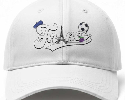 France Soccer Supporter Baseball Cap Game Day French Football Gift